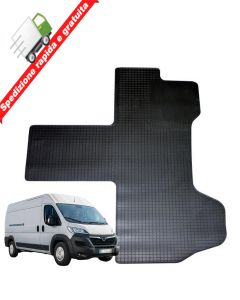 SERIE 4 TAPPETI - TAPPETINI IN GOMMA NERI PER OPEL MOVANO C DAL 2021 IN POI