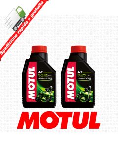 2 Litri OLIO MOTO MOTUL 5100 4T 10W40 - TECHNOSYNTHESE - MA2 -ESTER CORE