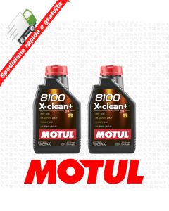 2 Litri OLIO MOTUL X-CLEAN + 5W30 - C3 - LL04 - 229.51 - C30 -VW 504.00 - 507.00