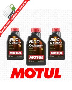 3 Litri OLIO MOTUL X-CLEAN + 5W30 - C3 - LL04 - 229.51 - C30 -VW 504.00 - 507.00