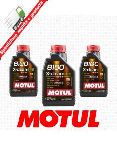 3 Litri OLIO MOTUL X-CLEAN EFE 5W30 - C2/C3 - LL04 - DEXOS X - 229.52 -VW 505.01