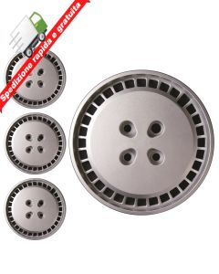 SERIE 4 BORCHIE - 4 COPRICERCHI COPPE RUOTA 13 PER FIAT PANDA 