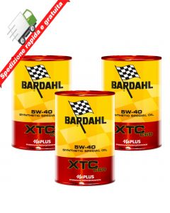 3 LT OLIO MOTORE BARDAHL XTC C60 5W40 - 3 litri