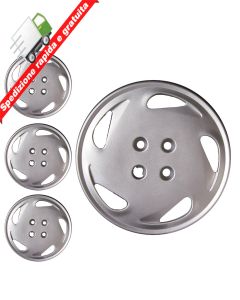 SERIE 4 BORCHIE - 4 COPRICERCHI COPPE RUOTA 13 PER FIAT PUNTO TIPO A 