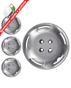 SERIE 4 BORCHIE - 4 COPRICERCHI COPPE RUOTA 14 PER FIAT PUNTO TIPO B