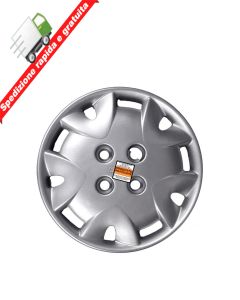 4 BORCHIE - SERIE 4 COPRICERCHI COPPE RUOTA 13" COMPATIBILE CON  PUNTO 97->