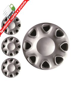 SERIE 4 BORCHIE - 4 COPRICERCHI COPPE RUOTA 14 PER LANCIA DELTA 16V 98->