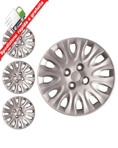 SERIE 4 BORCHIE - 4 COPRICERCHI COPPE RUOTA 14 PER FIAT PUNTO HLX 5P 99->