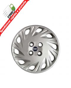 4 BORCHIE- SERIE 4 COPRICERCHI COPPE RUOTA 14" PER FIAT PUNTO 99->10 TIPO F