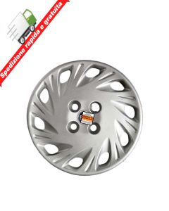 4 BORCHIE- SERIE 4 COPRICERCHI COPPE RUOTA 14" PER  PUNTO 99->10 TIPO F