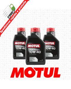 3 Litri OLIO MOTUL 2100 POWER + 10W40 - TECHNOSYNTHESE - API SL/CF -ACEA A3-B4