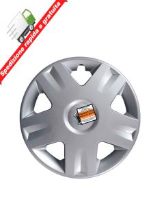 1 BORCHIA - COPRICERCHIO COPPA RUOTA 13" PER RENAULT CLIO LOGO CORMATO