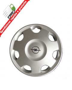 4 BORCHIE - SERIE 4 COPRICERCHI COPPE RUOTA 14" PER OPEL CORSA