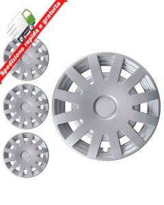 SERIE 4 BORCHIE - 4 COPRICERCHI COPPE RUOTA 15 PER CITROEN BERLINGO