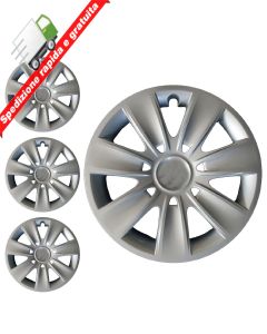 SERIE 4 BORCHIE - 4 COPRICERCHI COPPE RUOTA 16 PER BMW SERIE 3