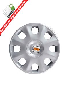 4 BORCHIE - SERIE 4 COPRICERCHI COPPE RUOTA 15" PER RENAULT CLIO 05->