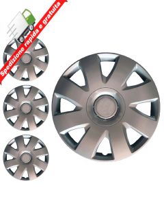 SERIE 4 BORCHIE - 4 COPRICERCHI COPPE RUOTA 16 PER CITROEN C4