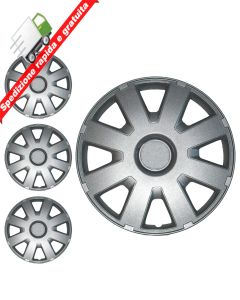 SERIE 4 BORCHIE - 4 COPRICERCHI COPPE RUOTA 16 PER FORD FOCUS TIPO C