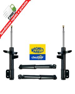 KIT 4 AMMORTIZZATORI ANT + POST MAGNETI MARELLI MAZDA 2 07->