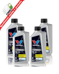 4 LITRI OLIO VALVOLINE 5W30 SYNPOWER MST C2 C3 - GM Dexos 2 - API SN/CF - MB