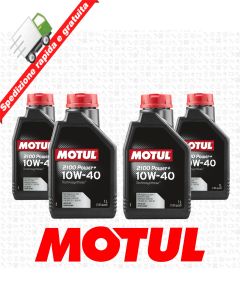 4 Litri OLIO MOTUL 2100 POWER + 10W40 - TECHNOSYNTHESE - API SL/CF -ACEA A3-B4
