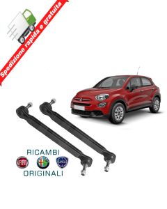 2 BIELLETTE - TIRANTI BARRA STABILIZZATRICE ORIGINALI FIAT 500x - 2014->