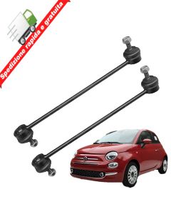 2 BIELLETTE - TIRANTI BARRA STABILIZZATRICE ORIGINALI FIAT 500 DAL 2007 IN POI