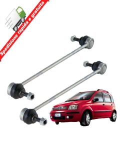 2 BIELLETTE - TIRANTI BARRA STABILIZZATRICE ORIGINALI FIAT PANDA 169 03->12
