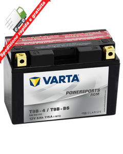 Batteria Moto Varta POWERSPORTS AGM 508902012 - 8Ah - 115A - T9B-BS 149x70x105