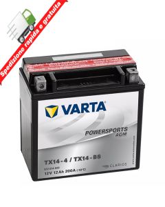 Batteria Moto Varta POWERSPORTS AGM 512014020 -12ah - 200A - TX14-BS -152x99x147