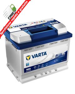 BATTERIA AUTO VARTA 60 Ah EFB- 640A | Start & Stop | 242x175x190 | 60Ah | AFB