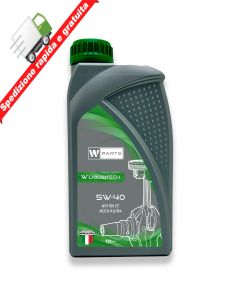 Olio motore W-Parts 5W40 Totalmente Sintetico - API SL SJ/CF | ACEA A3 B3 | VW 502.00 505.00 | MB 229.1 (1)