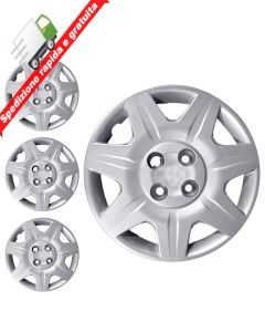 SERIE 4 BORCHIE - 4 COPRICERCHI COPPE RUOTA 14 PER FIAT PUNTO 03-> TIPO B