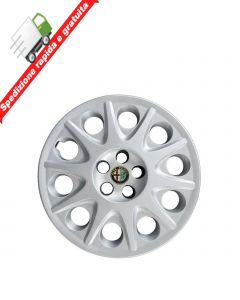 4 BORCHIE- SERIE 4 COPRICERCHI COPPE RUOTA 15" PER ALFA ROMEO 156