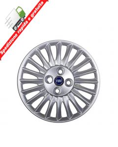 SERIE 4 BORCHIE - 4 COPRICERCHI COPPE RUOTA 15 PER FIAT GRANDE PUNTO 05->