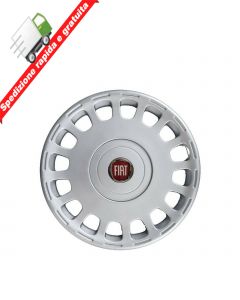 4 BORCHIE - SERIE 4 COPRICERCHI COPPE RUOTA 15" PER FIAT MULTIPLA 02-> ROSSO