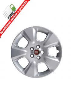 4 BORCHIE - SERIE 4 COPRICERCHI COPPE RUOTA 15" PER FIAT DOBLO' 10->