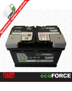 BATTERIA AUTO FIAMM VR760 ecoFORCE AGM START&STOP 70Ah 760A 278x175x190