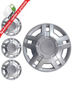 SERIE 4 BORCHIE - 4 COPRICERCHI COPPE RUOTA 15" PER FIAT DUCATO - non camper