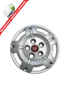 4 BORCHIE - SERIE 4 COPRICERCHI COPPE RUOTA 16" PER FIAT DUCATO 09-> ROSSO TIPO 