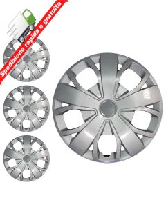 SERIE 4 BORCHIE - 4 COPRICERCHI COPPE RUOTA 16 PER FIAT DUCATO 14->