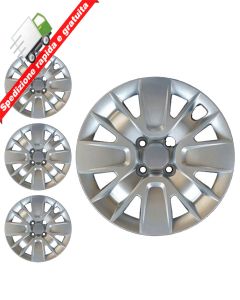 SERIE 4 BORCHIE - 4 COPRICERCHI COPPE RUOTA 14 PER FIAT PANDA 12-> TIPO C