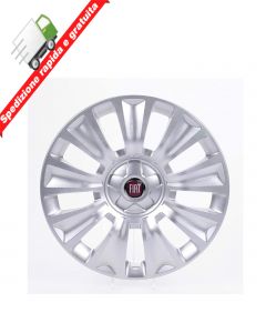 4 BORCHIE - SERIE 4 COPRICERCHI COPPE RUOTA 16" PER FIAT TIPO 15->