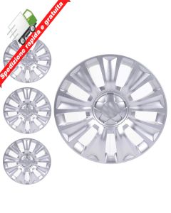 SERIE 4 BORCHIE - 4 COPRICERCHI COPPE RUOTA 16 PER FIAT TIPO 15->