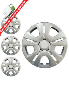 SERIE 4 BORCHIE - 4 COPRICERCHI COPPE RUOTA 16 PER FIAT TALENTO
