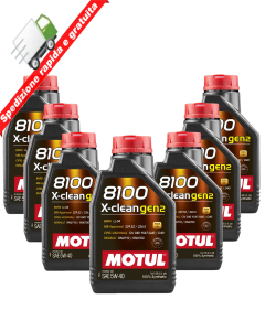 7 Litri OLIO MOTUL X-CLEAN GEN 2 - 5W40 - C3 - 100% Sintetico