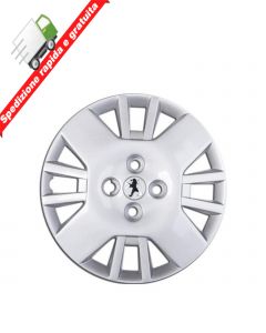 4 BORCHIE - SERIE 4 COPRICERCHI COPPE RUOTA 14" PER PEUGEOT NEW BIPPER TIPO B