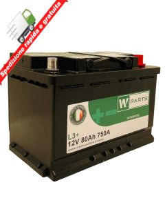 WRB6128 - 80Ah - 750 - potenziata - 