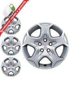 SERIE 4 BORCHIE - 4 COPRICERCHI COPPE RUOTA 16 PER TOYOTA AURIS 13->