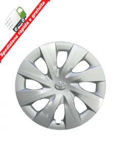 4 BORCHIE - SERIE 4 COPRICERCHI COPPE RUOTA 15" PER TOYOTA VERSO